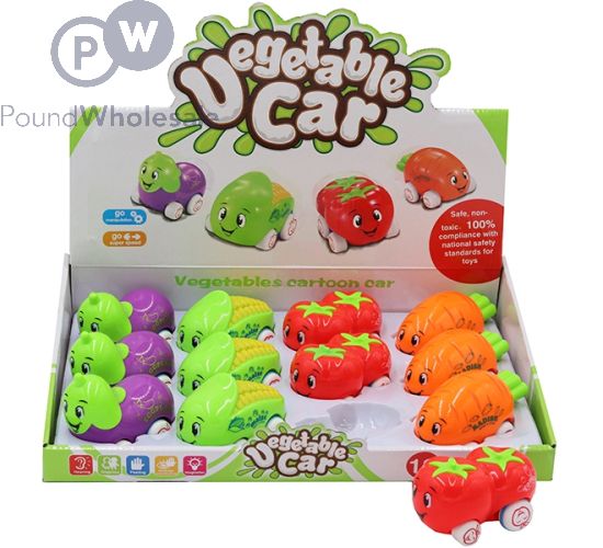 VEGETABLE CARTOON FRICTION VEHICLE