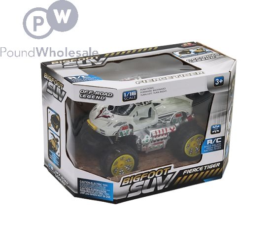 R/C 1:16 SCALE BIGFOOT SUV OFF-ROAD WINDOW BOX