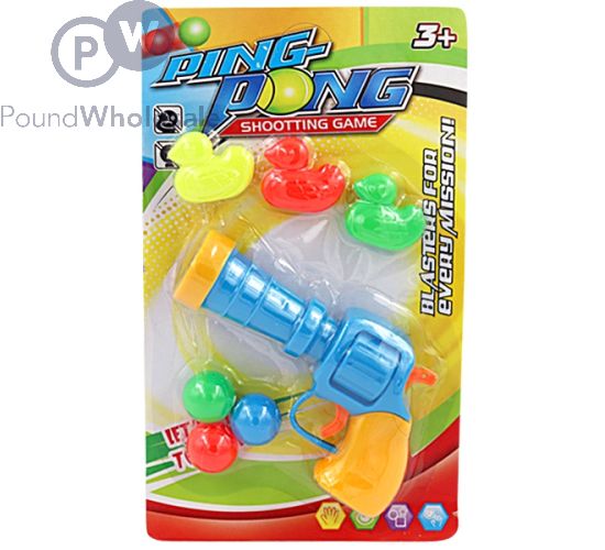 PING PONG PISTOL & TARGETS SHOOTING GAME