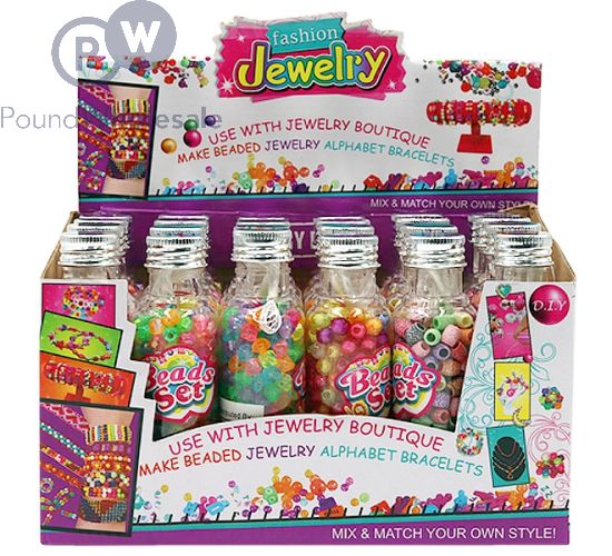 DIY JEWELLERY BOTTLE BEAD SETS CDU