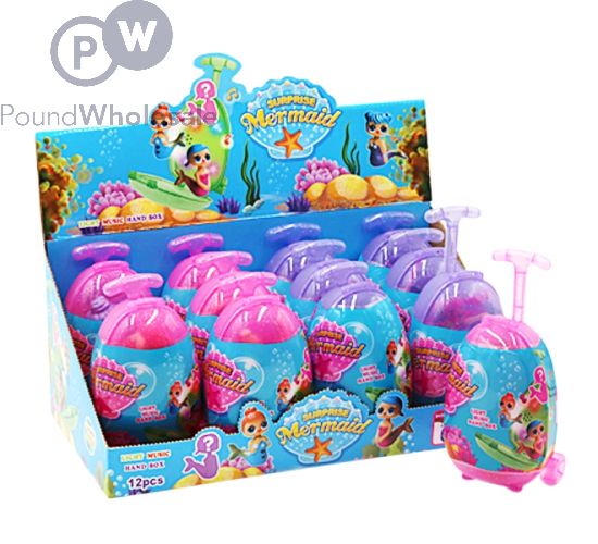 MERMAID DOLLS & ACCESSORIES IN SUITCASE LIGHT & SOUND CDU & PIECE