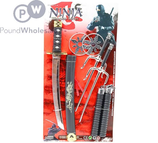 Ninja Samurai Play Set