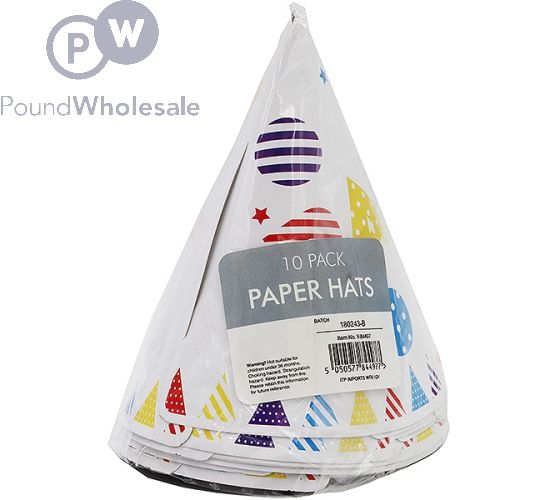 Party Hats 10 Pack