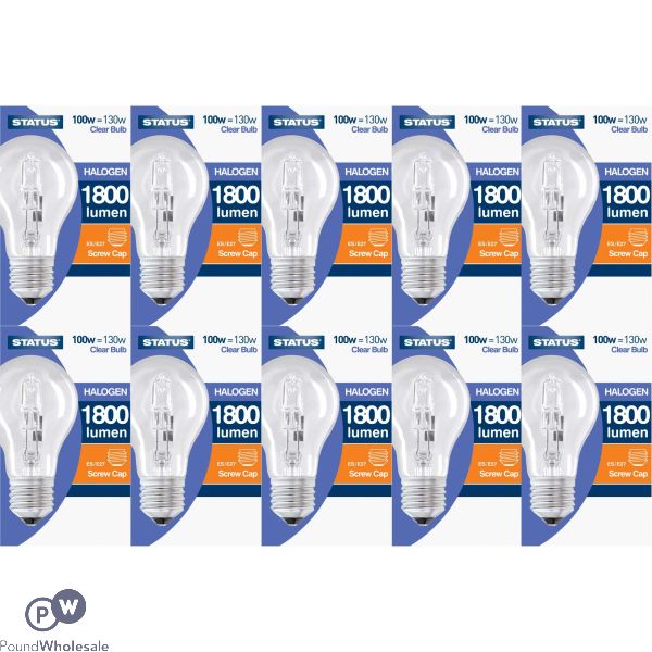 Status 100w=125w Halogen Gls Bulb Es