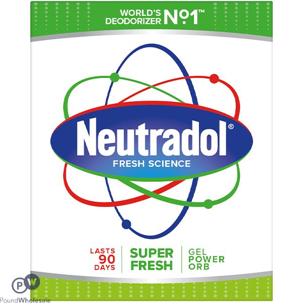 Neutradol Super Fresh Odour Deodoriser Gel Power Orb 140g