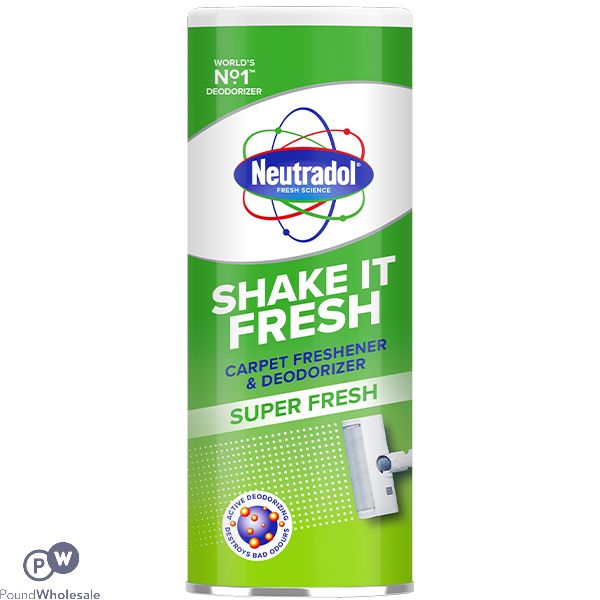Neutradol Super Fresh Shake It Fresh Carpet Freshener & Deodoriser 350g