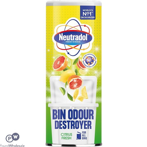 Neutradol Citrus Fresh Bin Odour Destroyer 350g