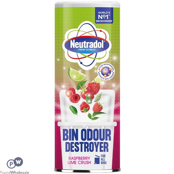 Neutradol Raspberry & Lime Crush Bin Odour Destroyer 350g