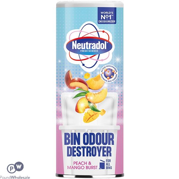 Neutradol Peach & Mango Burst Bin Odour Destroyer 350g