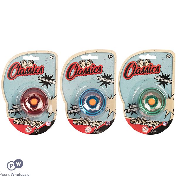 Classics Metallic Yo-yo Assorted Colours