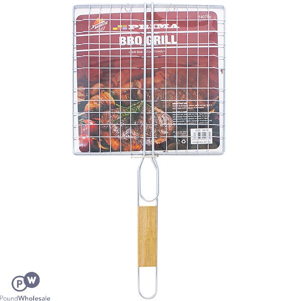 Prima Bbq Grill Basket 25.5 X 26cm