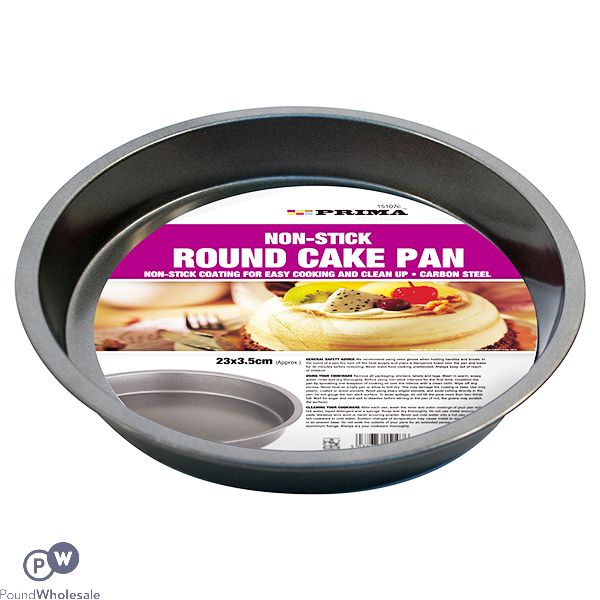 Prima Non-stick Round Cake Tin 23cm X 3.5cm