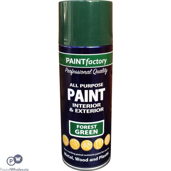 All Purpose Forest Green Spray Paint 400ml (metal,wood And Plastic)
