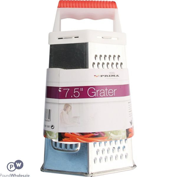 Prima 6 Sided Grated With Handle 7.5"