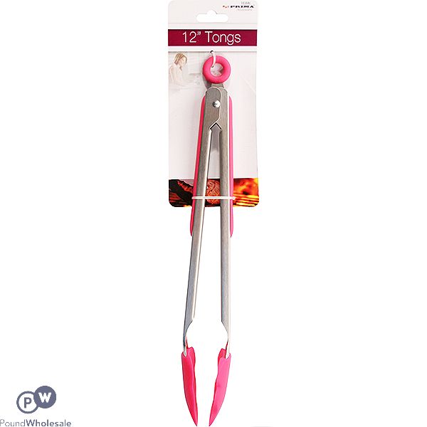 Prima Silicone Tongs 12"