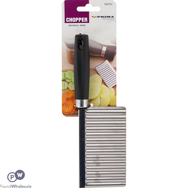 Prima Stainless Steel Crinkle Chopper