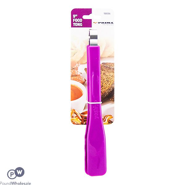 Prima Plastic Food Tongs 9"