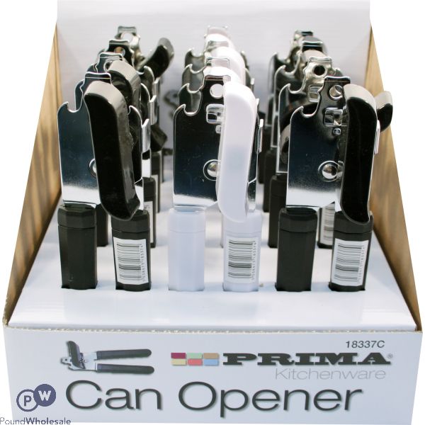 Can Opener In Display Cdu In Black And White Handle