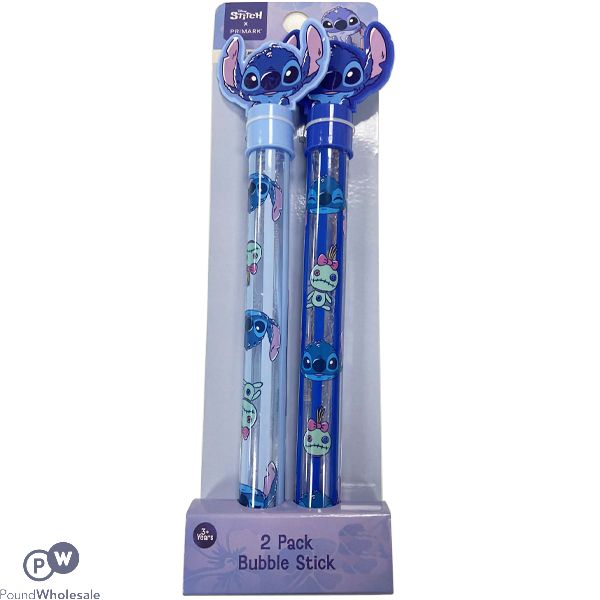 Disney Stitch Bubble Wand Stick 2 Pack