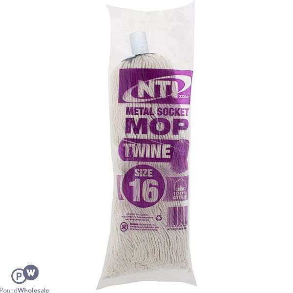 Metal Socket 100% Cotton Twine 300g Mop Head Size 16