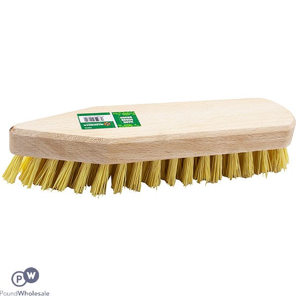 Marksman Pointed Wood Handle Hand Scrub Brush