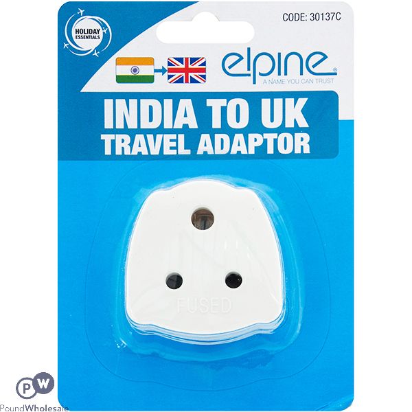 Elpine India-to-uk Travel Adaptor