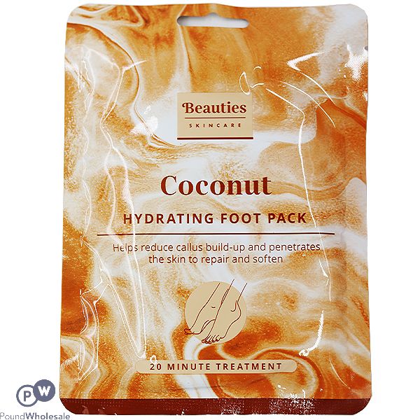 Beauties Skincare Coconut Hydrating Foot Pack