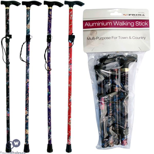 Prima Aluminium Walking Sticks Assorted Designs