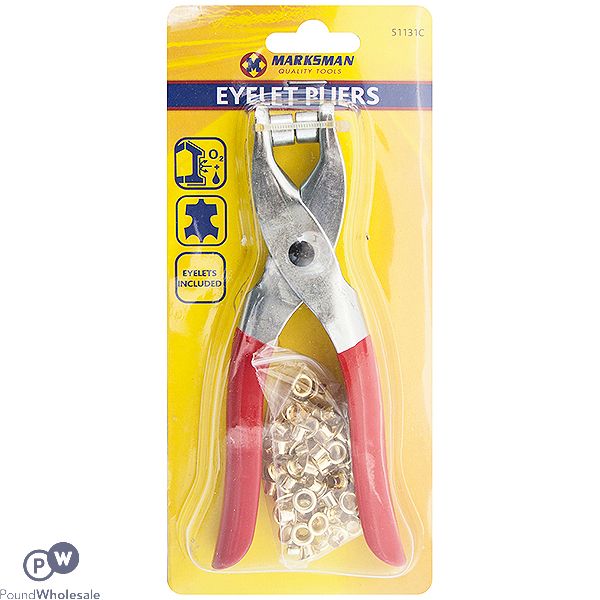 Marksman Eyelet Pliers With Eyelets