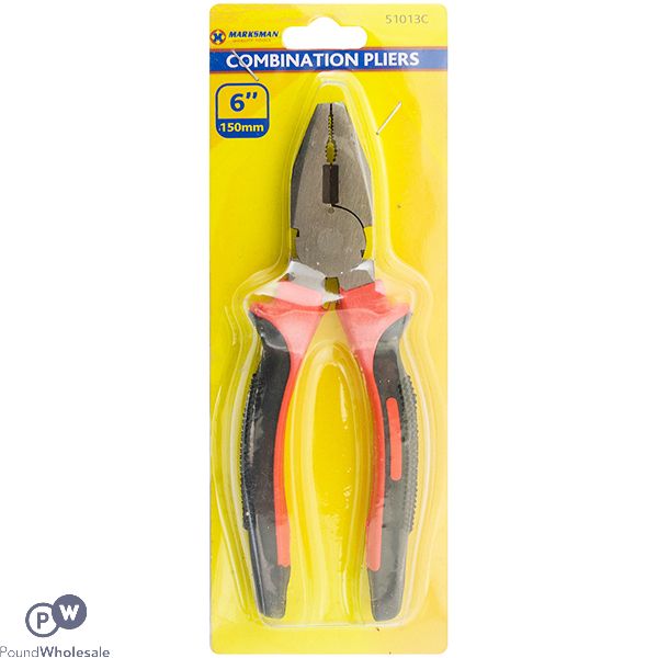 Marksman Anti-slip Combination Pliers 6"