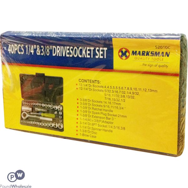 40pcs Socket Set 