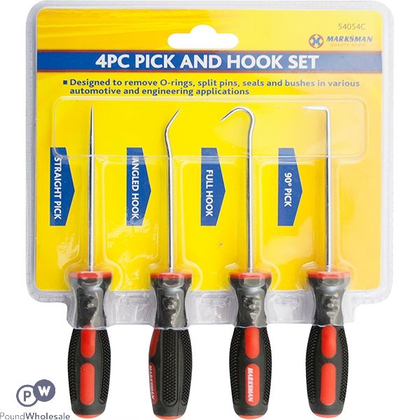 Marksman Pick & Hook Set 4pc
