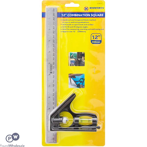 Marksman Combination Square 12"