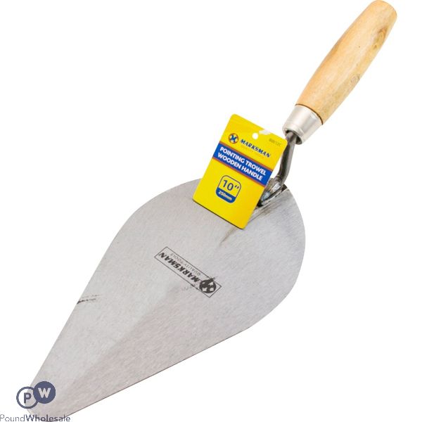 Marksman Pointing Trowel Wooden Handle 10"
