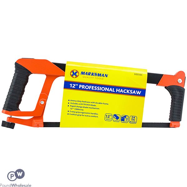 Marksman 24t Professional Hand Hacksaw 12"