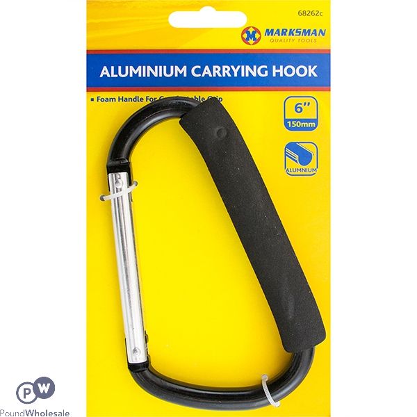 Marksman Aluminium Jumbo Carrying Hook 6"