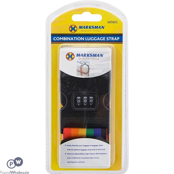 Marksman Combination Luggage Strap