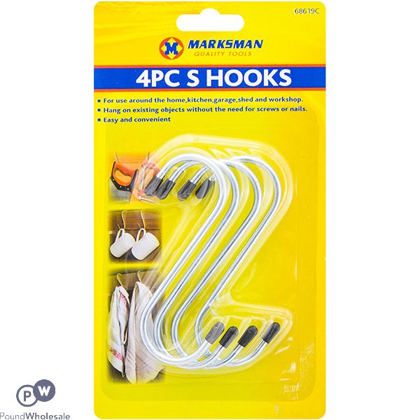 Marksman S Hooks 4 Pack