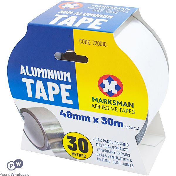 Marksman Aluminium Tape 48mm X 30m