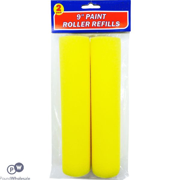 9" Paint Roller Refills 2 Pack