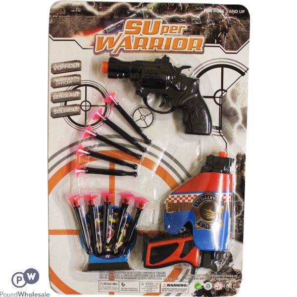 Super Warrior Police Gun Set