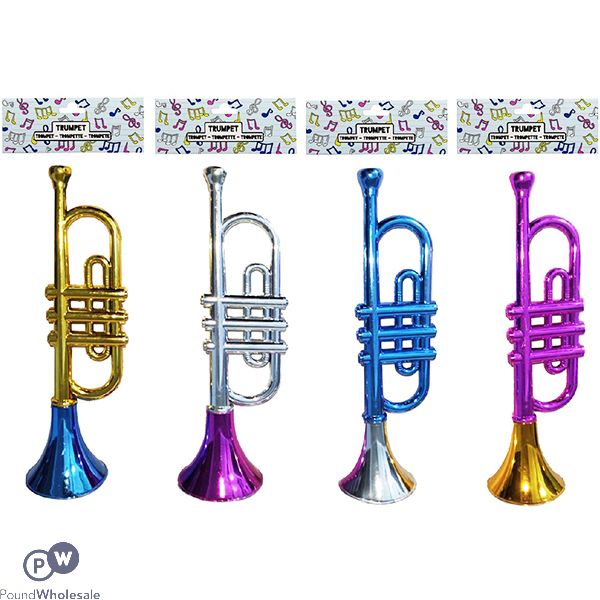 Metallic Pph Trumpet Musical Instrument Assorted Colours