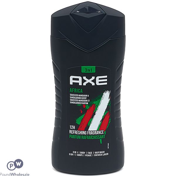 Axe Africa 3-in-1 Shower Gel 250ml
