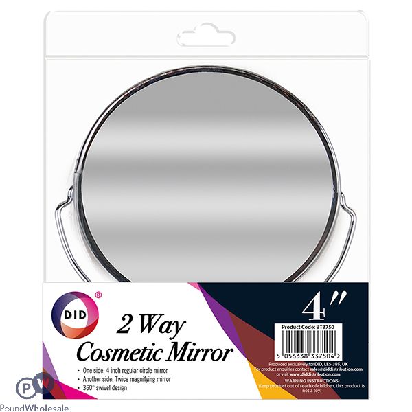Did 2 Way 360° Cosmetic Mirror 4"