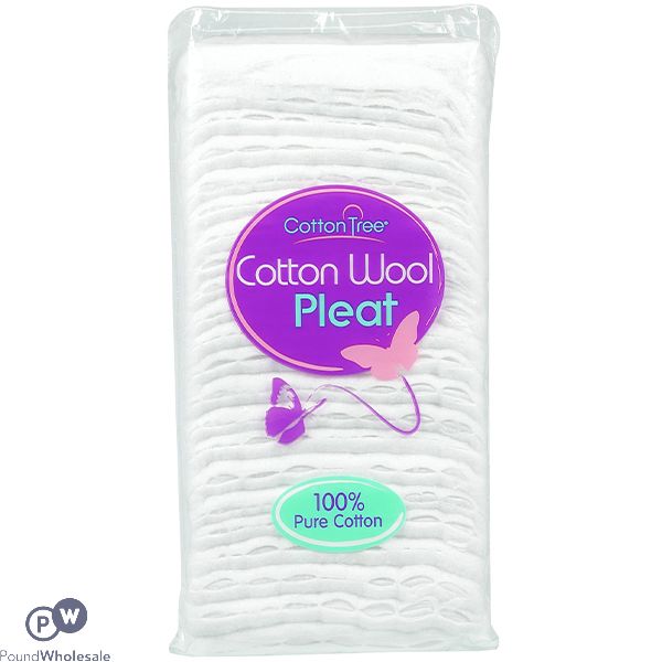 Cotton Tree 100% Cotton Wool Pleat 80g