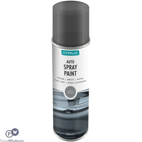 Overlay Grey Primer Auto Spray Paint 400ml