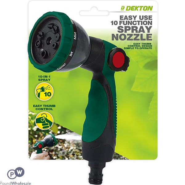 Dekton 10-function Spray Nozzle Gun