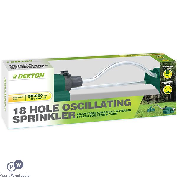 Dekton 18 Hole Oscillating Sprinkler System