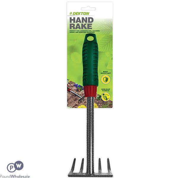 Dekton Steel Hand Rake 28.5cm