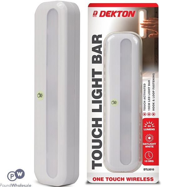 Dekton 80-lumen Daylight Touch Wireless Led Light Bar 19cm